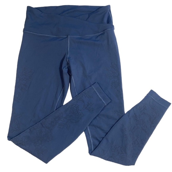 Lululemon Always On High-Rise Tight 28"*Flocked Everlux Code Blue size 2 - Picture 6 of 11